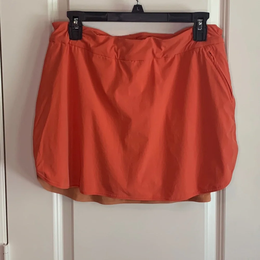 Outdoor Voices Orange Athletic Skort